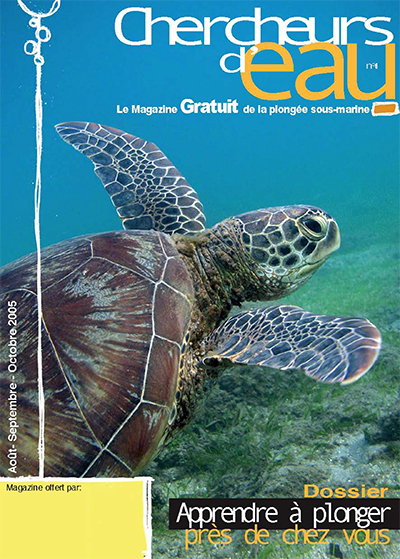 magazine plongée chercheurs d eau n6 tortue turtle