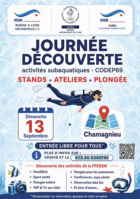 Journée découverte des activités subaquatiques