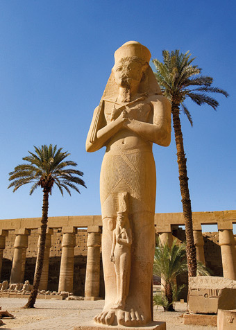 Egypte site archéologique pharaon