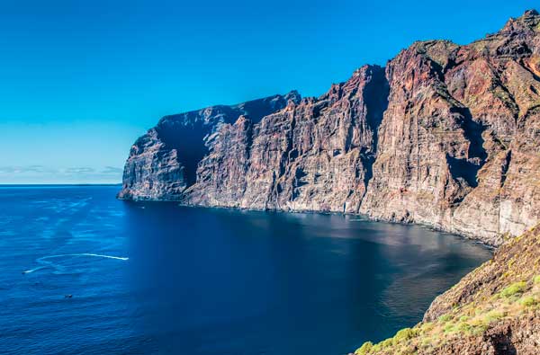 falaise îles des canaries