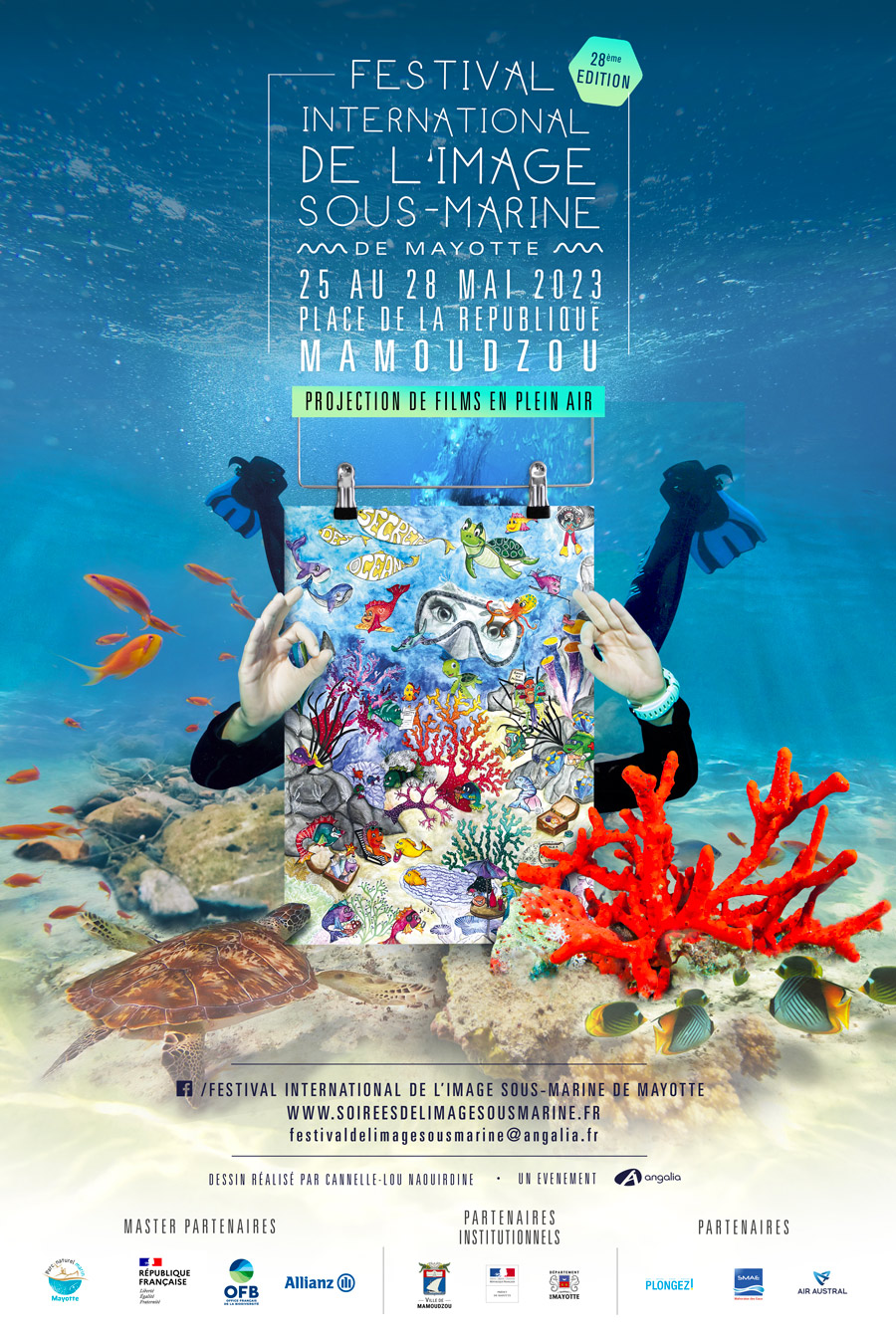 Affiche festival mayotte 2023