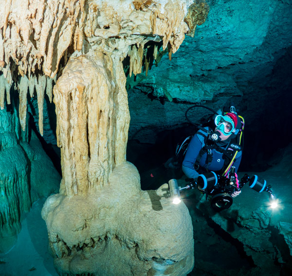 grotte Cénotes Mexique